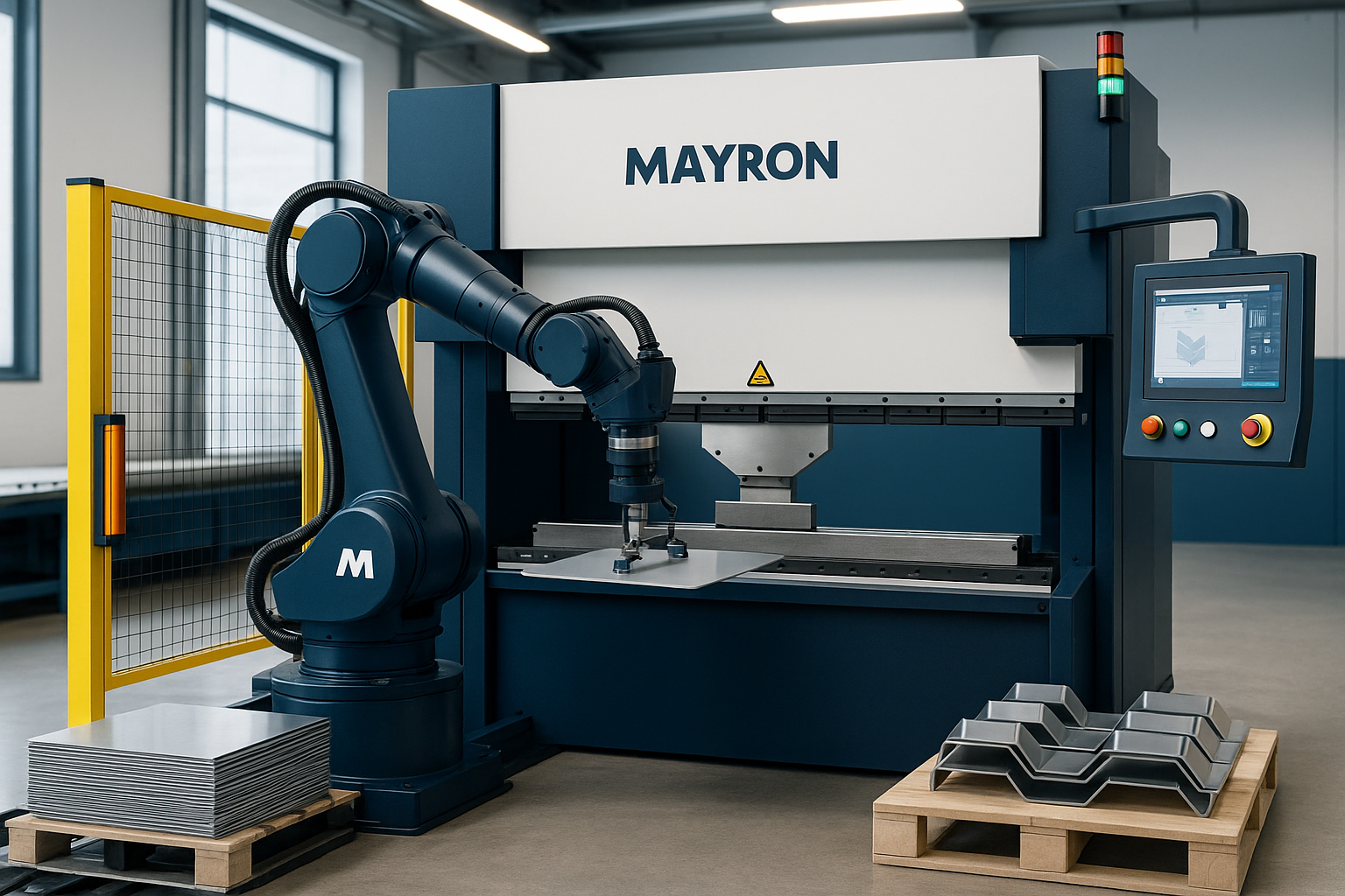Robotic Brake Press Cell